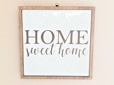 Insegna casa dolce casa, arte da parete fattoria nuova arredamento casa regalo legno rustico per mamma