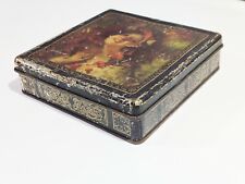 Antica Scatola di Latta Biscotti Wamar Marchisio Torino 20 x 5 cm da Collezione