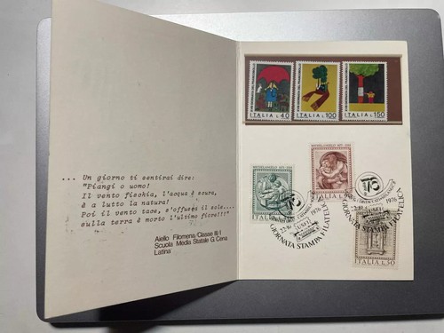 1976 folder filatelico - 1976,