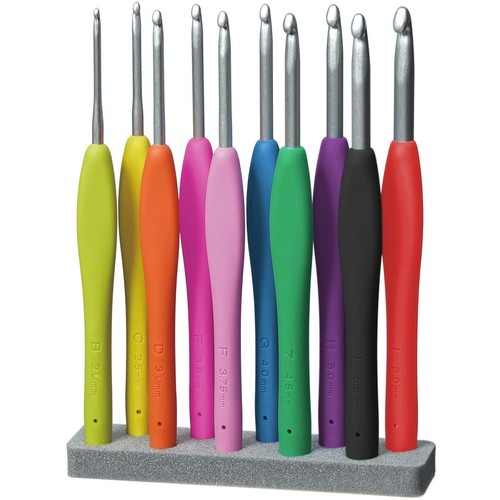 Set uncinetto 9pz ganci - 9pz, in