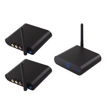 Measy AV530-2 Trasmettitore audio/video wireless 5,8 GHz con 2 ricevitori 300 m