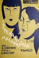 Spartiti - Serenata malandrina - Canzone Tango - Mandolino - 1929