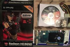 Scheda video agp ATI RADEON SAPPHIRE HD3650 512MB ddr2 64bit Dual DVI-I bundle
