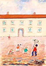 MARIO GIORGI DISEGNO DIPINTO
