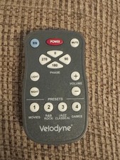 Telecomando subwoofer Velodyne