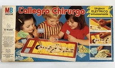 Gioco da tavolo Vintage L'ALLEGRO CHIRURGO della MB Giochi (1978)