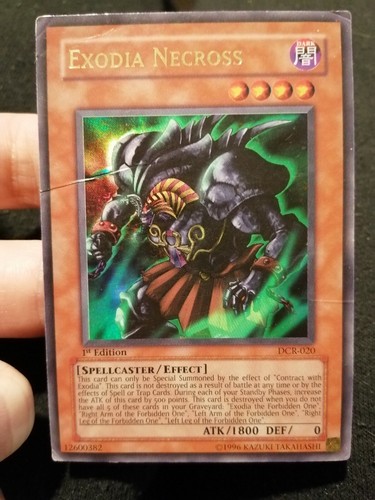 Yugioh card exodia - card, necross