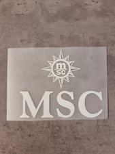 SCRITTA MSC CROCERE MAGLIA