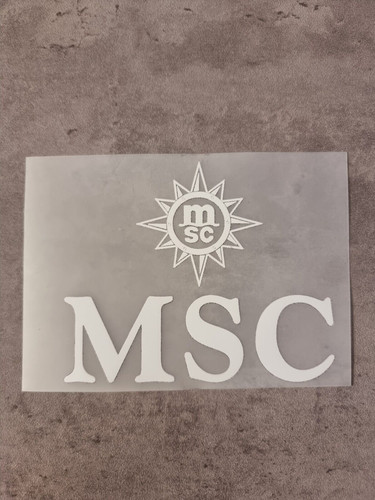 Scritta msc crocere maglia - crocere,