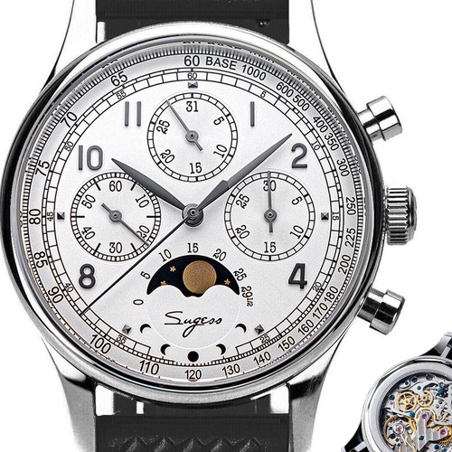 Orologio uomo sugess moonphase - uomo,
