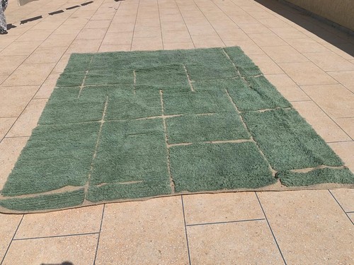 Tappeto verde marocchino - ,