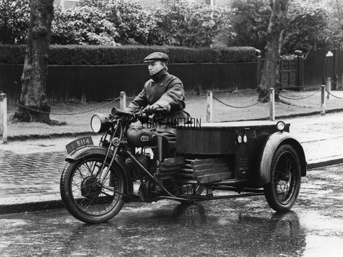 Bsa moto sidecar - bsa,