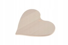 Tagliere forma cuore in faggio