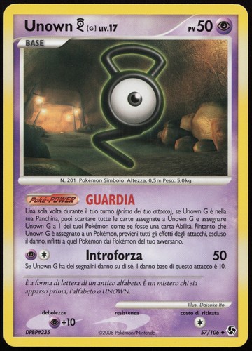 Pokemon tcg unown 106 - pokemon,