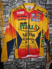 Vintage Cycling jersey shirt PRO Colombia Selle Italia '90s maglia bici ciclismo