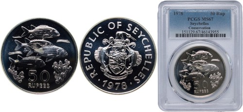 Seychelles 1978 rupees - 1978, 50