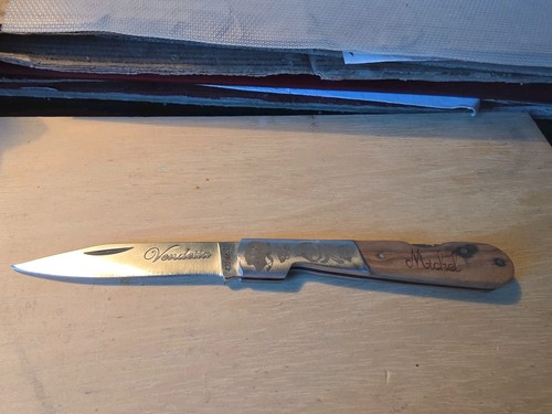 Vendetta 420 steel couteau - steel, de