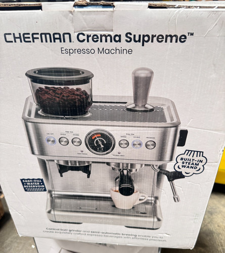 Chefman crema supreme macchina - chefman,