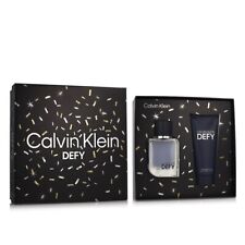 Set • Calvin Klein • DEFY • Eau de Toilette • 50ml +100 ml gel doccia  • da uomo