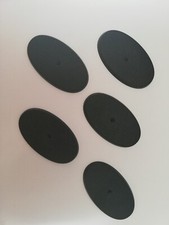 5 Basette Ovali 75 x 42 mm originali Citadel per Warhammer 40K - Age of Sigmar