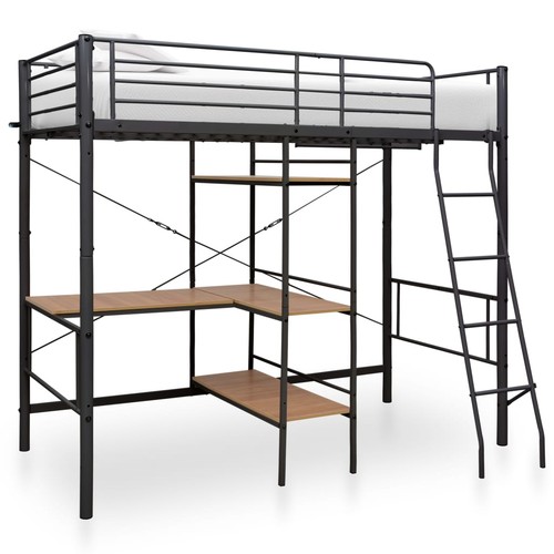 Vidaxl letto castello con - letto,