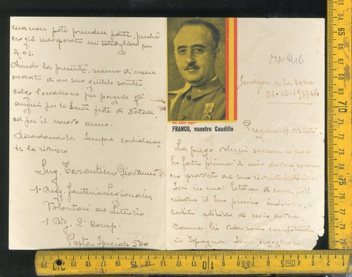 Guerra spagna lettera - guerra,
