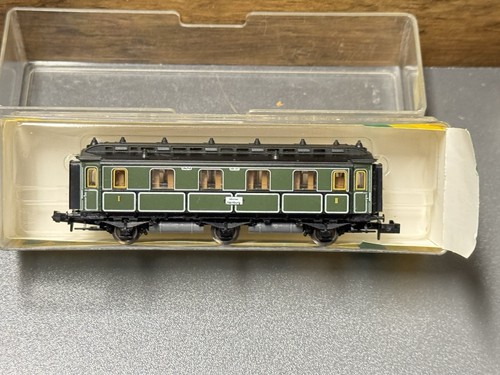 Minitrix carrozza 2cl assi - minitrix, 1/2cl