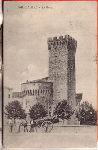 Cartolina umbertide viaggiata - umbertide,