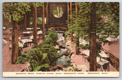 Cartolina brookdale lodge - cartolina,