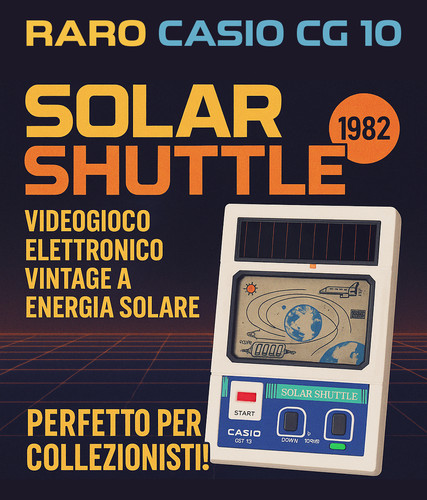 Casio solar shuttle - cg-10,