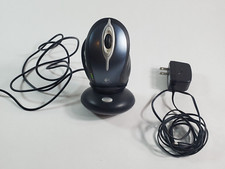 Logitech MX1000 Wireless Laser Cordless Mouse Dock di Ricarica Adattatore AC