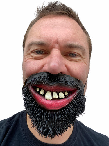 Divertente maschera finta - divertente,