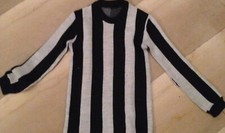 MAGLIA CALCIO VINTAGE LANETTA PER BAMBINO ANNI 8-14 JUVENTUS ANNI 50' ITALIA