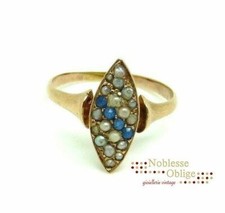 Anello antico oro massiccio - , 18