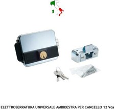 SERRATURA AMBIDESTRA ELETTRICA