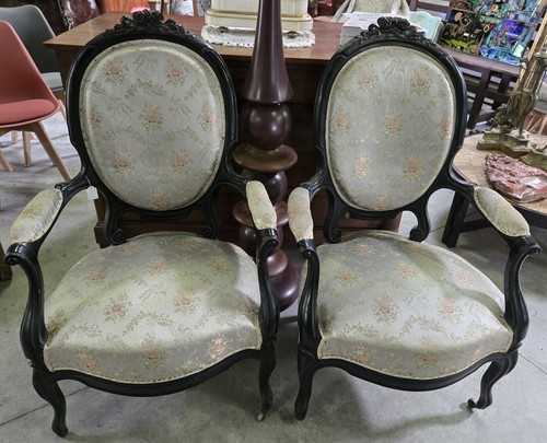 Coppia poltrone epoca - coppia, d'epoca
