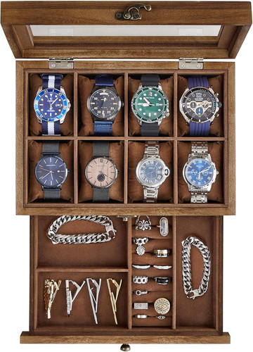 Scatola porta orologi 8 - scatola,