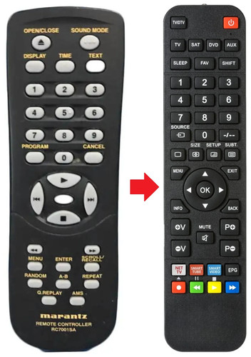 Telecomando adatto per marantz - adatto,