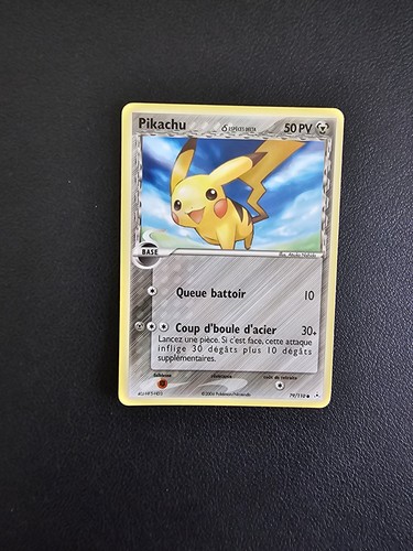 Carte pokémon commune - pokémon, pikachu
