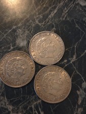 Lotto Di Tre Monete Argento  2 1/2 Gulden Paesi Bassi, Olanda. Fiorino Olandese 