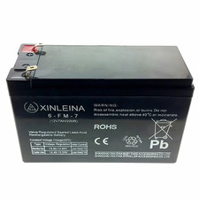 Batteria 12V 7AH Ricaricabile al Piombo Sigillata Veicoli Elettrici per Bambini