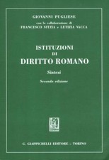 Istituzioni diritto romano - istituzioni,