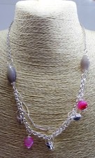 COLLANA LUNGA 50CM ARGENTO 925