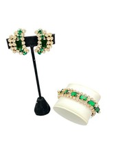 Set orecchini e bracciale tono