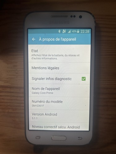 Samsung core prime g361 - prime, 8giga