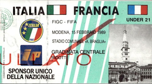 Biglietto stadio italia - biglietto,