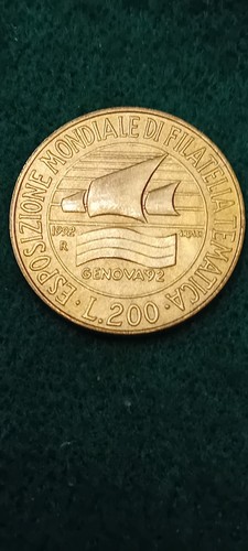 Moneta 200 lire 1992 - 200,