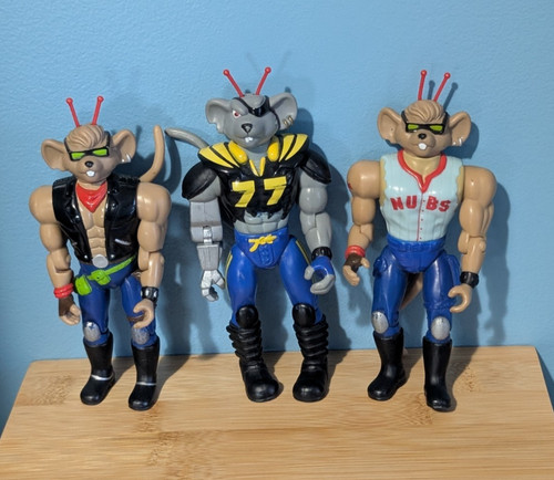 Lot vintage galoob biker - lot,