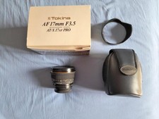 Tokina Af 17mm F 3,5 AT-X17 Pro per Nikon F condizioni eccellenti, come nuovo