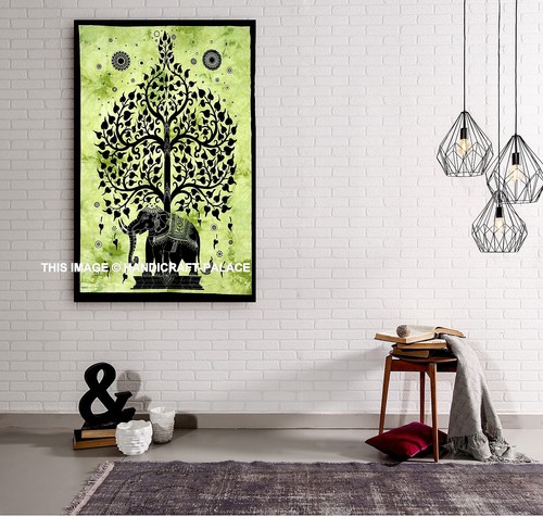 Arazzo elefante psichedelico - elefante,